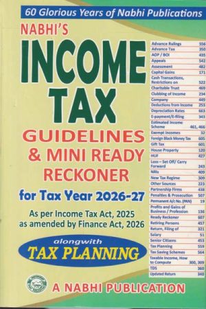 Income Tax Guidelines and Mini Ready Reckoner for Tax Year 2026-27