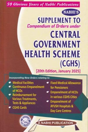 Supplement to Compendium of Orders under Central Government Health Scheme