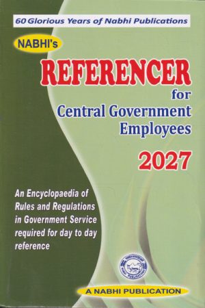 Referencer For Central Government Employees 2027 with Personal Recorder & Year Planner 2027-2028